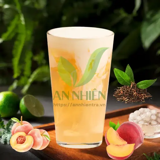 Set Trà sữa Oolong lụa đào